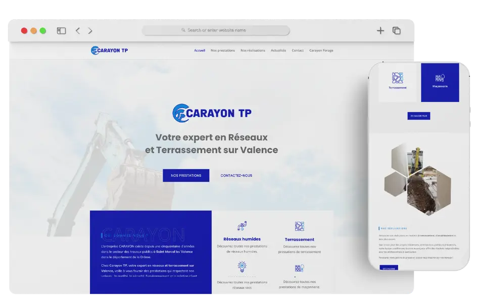 Création site web Carayon TP Création site web Carayon TP
